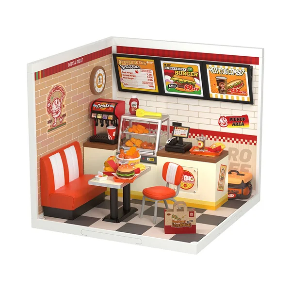 Pièce miniature Yum Yum Burgers DIY - Rolife