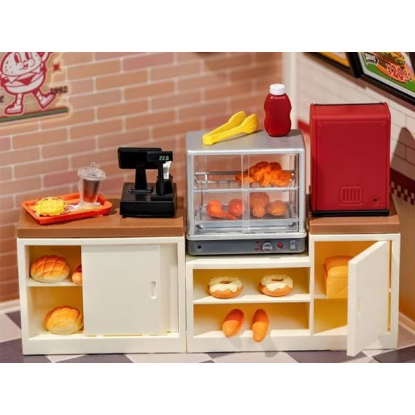 Pièce miniature Yum Yum Burgers DIY - Rolife