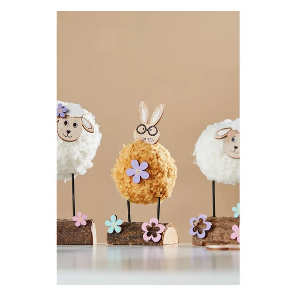Pièces à disperser VBS « Tête de lapin »