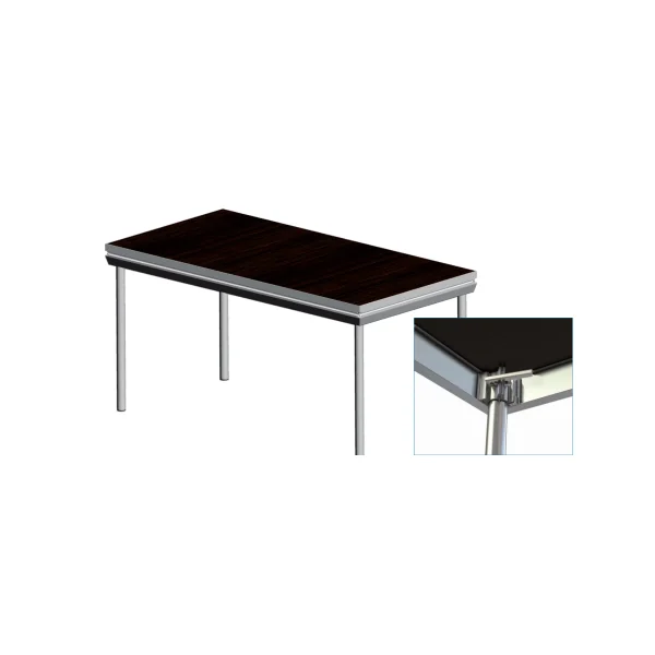 Plateau de praticable intérieur - extérieur PRI-R21 ASD rectangulaire 2m x 1m