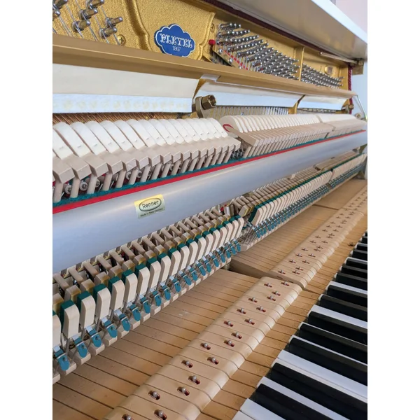 PLEYEL Marigny Blanc Mat Piano droit 113 cm