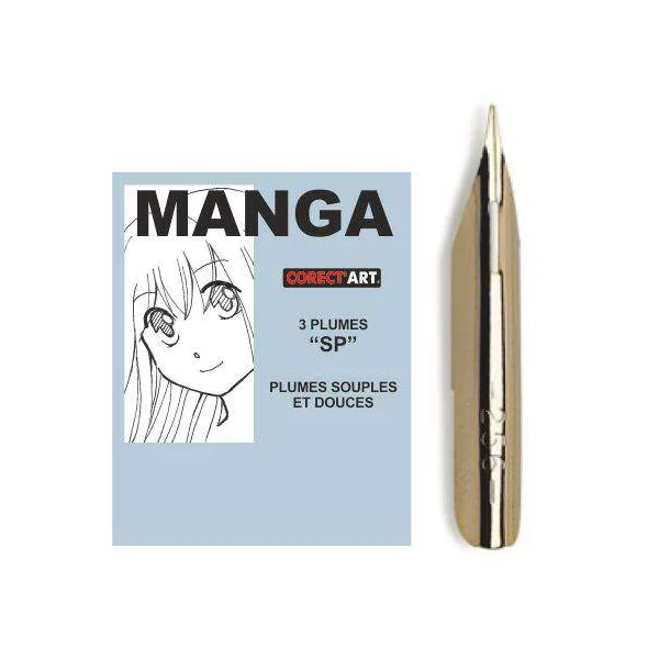 Plume Manga "SP" (x3) Corect'art