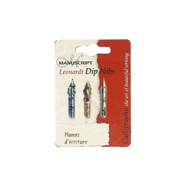 Plumes Manuscript blister de 3