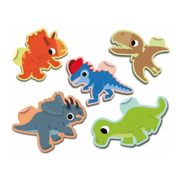 Pochette de 100 gommettes - Les dinosaures