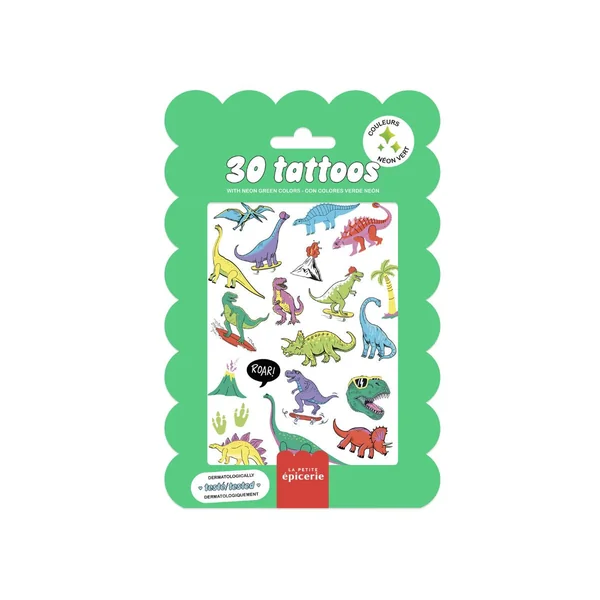 Pochette de 30 Tattoos - Dino Crush