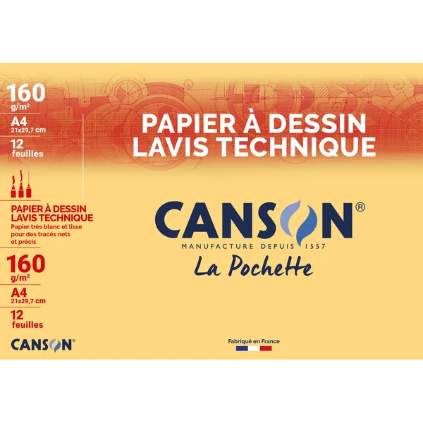 Pochette lavis technique