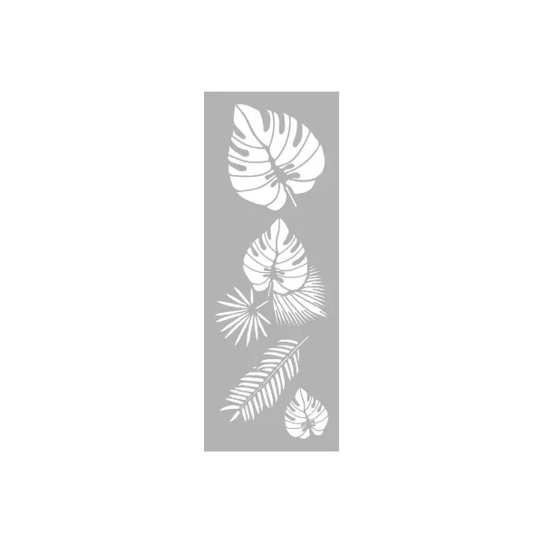 Pochoir 15x40 'Graine Créative by DTM' Tropical