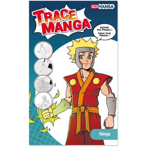 Pochoir Go Manga Ninja