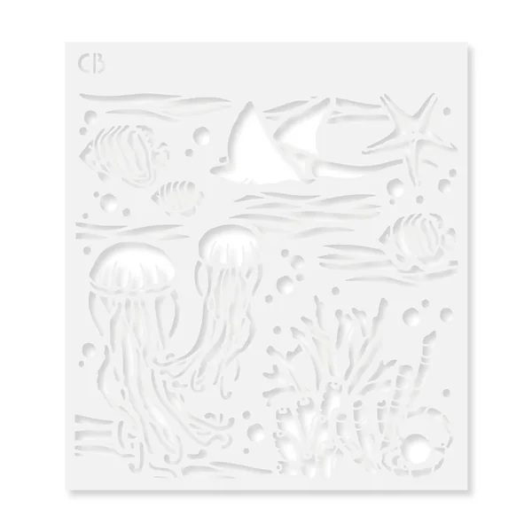 Pochoir « Underwater »