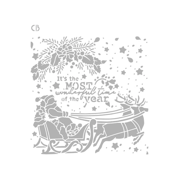 Pochoir « Wonderful time »
