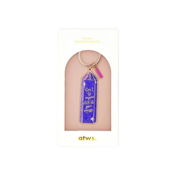 Porte-clés en émail Crystal - ATWS