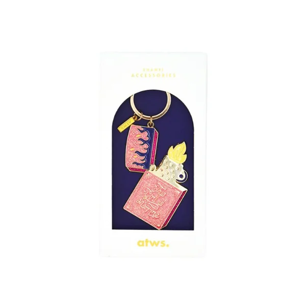 Porte-clés en émail Lighter - ATWS