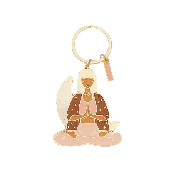 Porte-clés en émail Lotus - ATWS