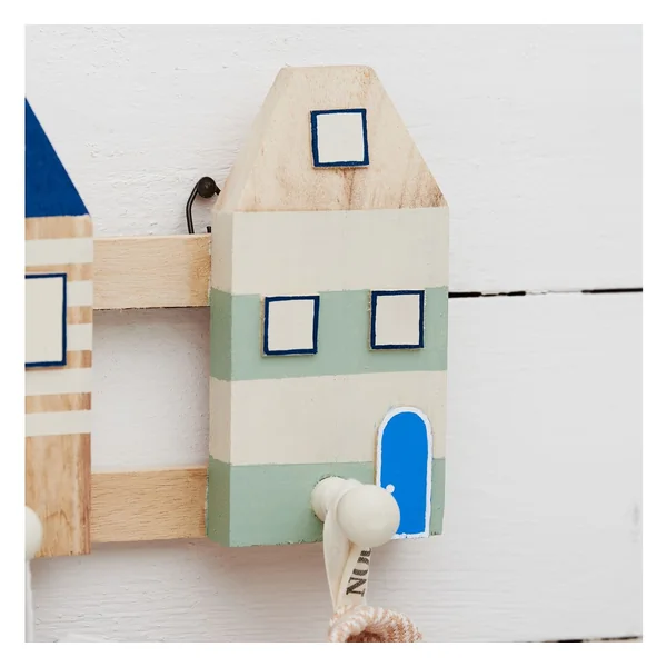 Portemanteau mural VBS « Maisons »