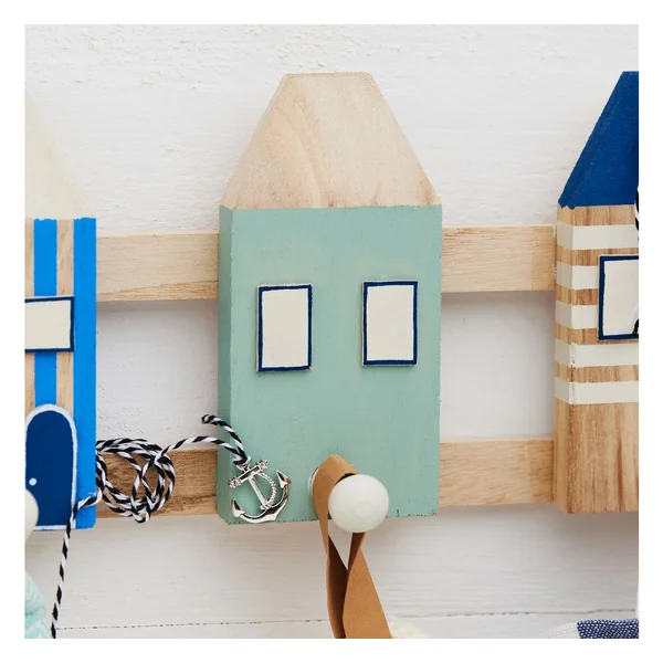 Portemanteau mural VBS « Maisons »
