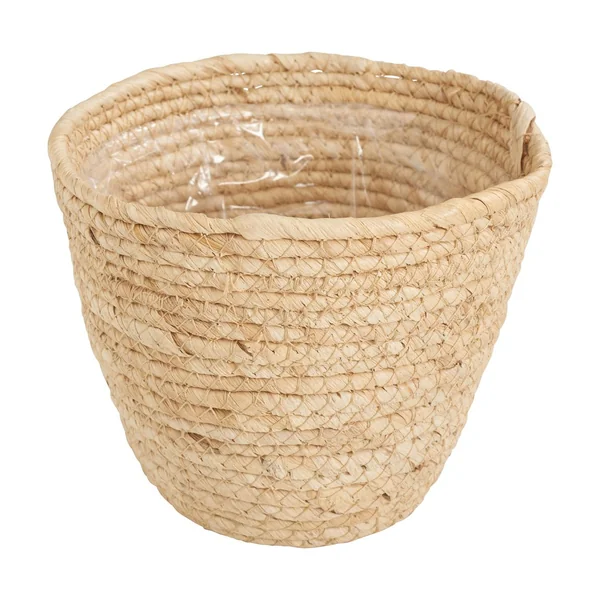 Pot à plantes en jonc de mer