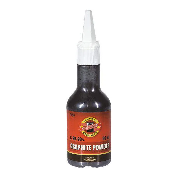 Poudre de graphite pur - 80 gr