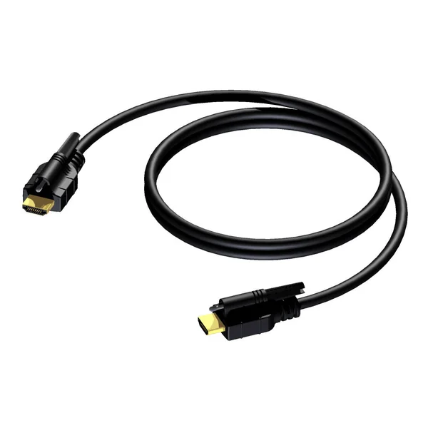 ProCab HDMI > HDMI Digital Video kabel dobbelt lås 2 m