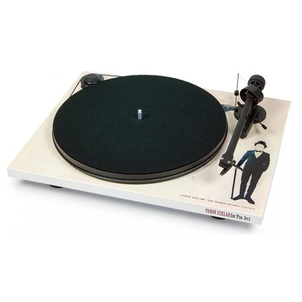 Pro-Ject Essential II Demon Parov Stelar Platine Vinyle Edition Limitée Cellule OM10