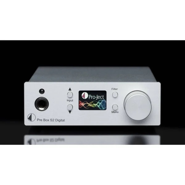 Pro-Ject PRE BOX S2 DIGITAL Préamplificateur Compacte Numérique avec Prise en Charge MQA & DSD512