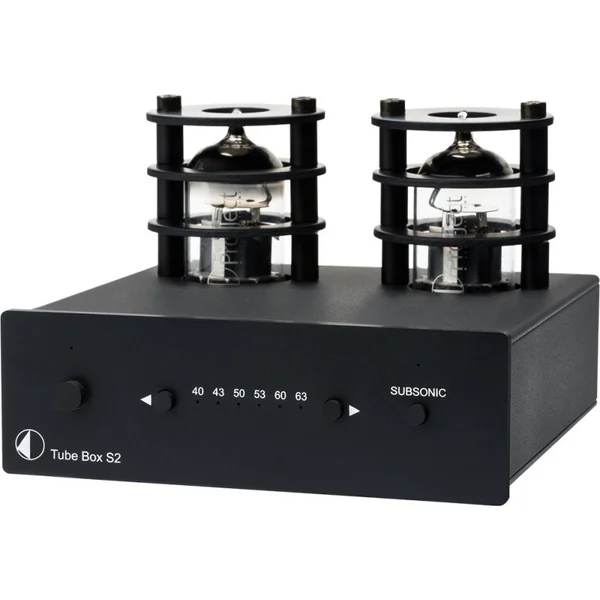 Pro-Ject TUBE BOX S2 Préamplificateur Phono à Tubes MM/MC Haut de Gamme