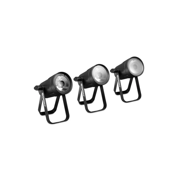 Projecteur Led Cameo Q-Spot 15W RGBW boitier noir