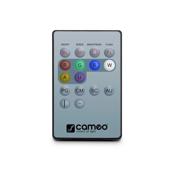 Projecteur Led Cameo Q-Spot 15W RGBW boitier noir
