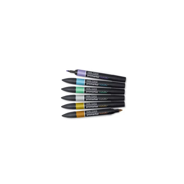 Promarker Metallic assortiment 6 marqueurs métalliques