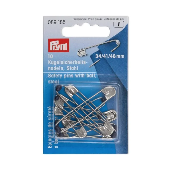 Prym 089185 – Prym Épingles de Sûreté avec Boule Assor | Spe