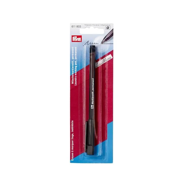 Prym Crayon à marquer indélébile noir - Marquage permanent r
