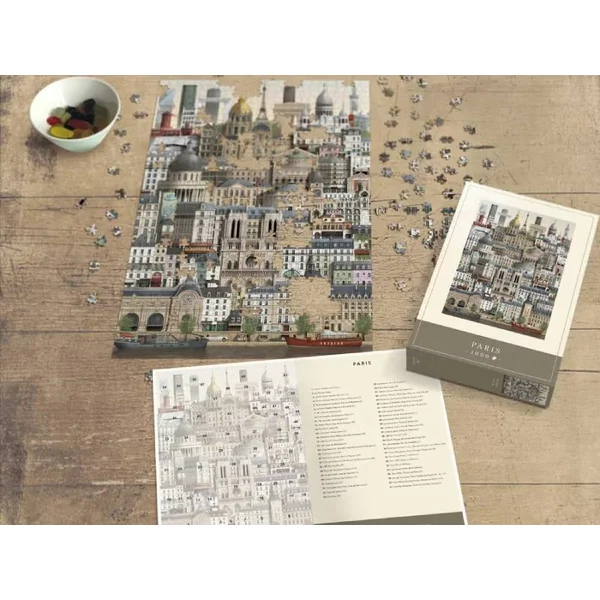 Puzzle 1000 pièces - Paris - Martin Schwartz