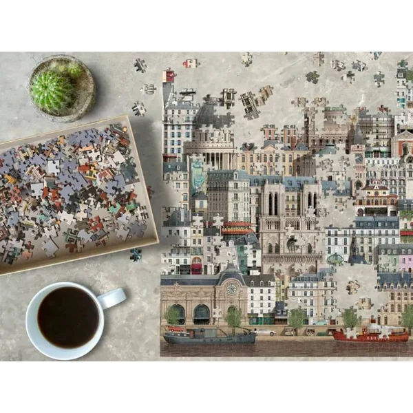 Puzzle 1000 pièces - Paris - Martin Schwartz