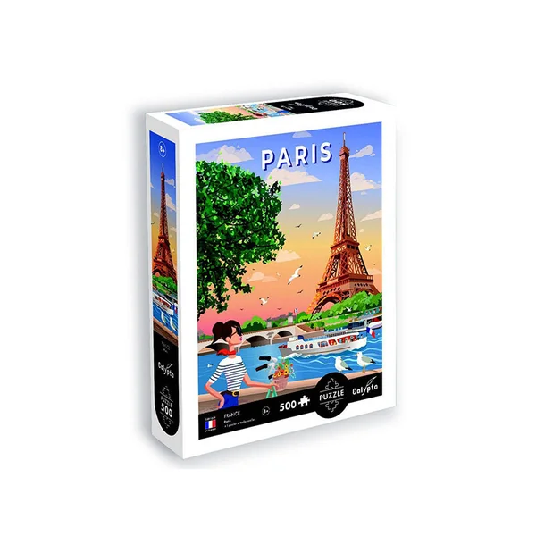 Puzzle 500 pièces France : Paris par Calypto