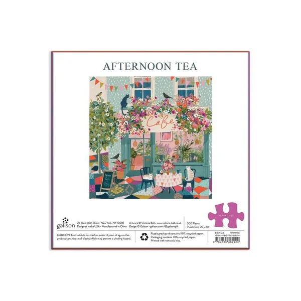 Puzzle Afternoon Tea - 500 pièces - Galison