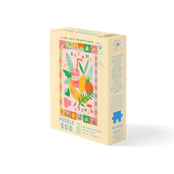 Puzzle Banana Crush 500 pièces 48 x 33 cm - La Petite Épicerie x Des Petits Hauts