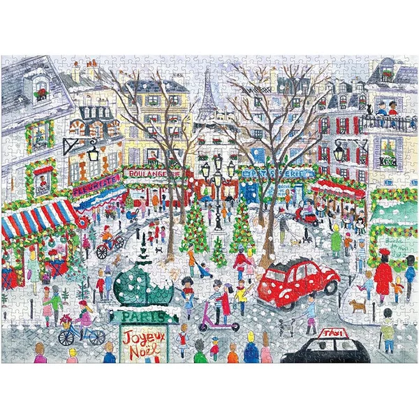 Puzzle Christmas in Paris - 1000 pièces - Galison