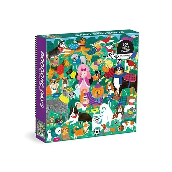 Puzzle Doggone Days - 500 pièces - Galison