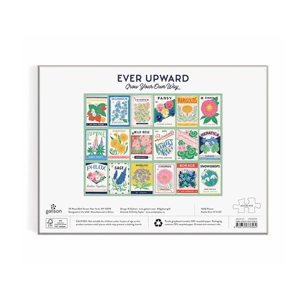 Puzzle Ever Upward Grow your own way - 1000 pièces - Galison