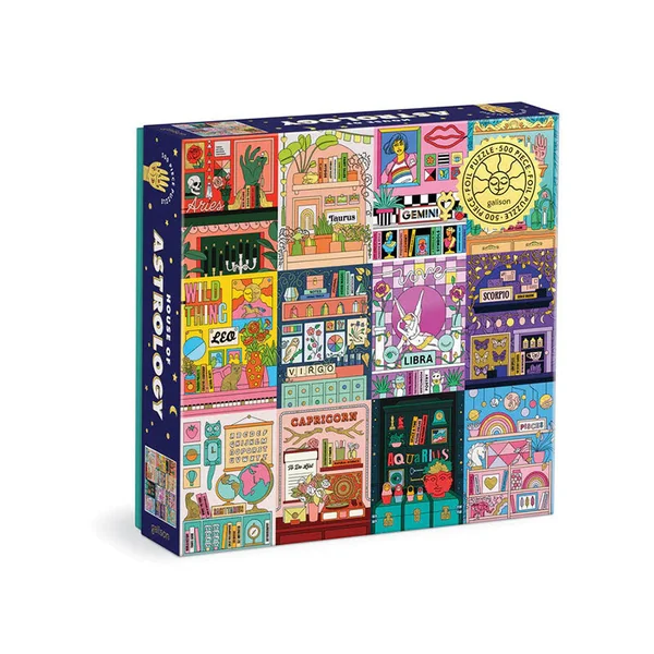 Puzzle House of Astrology - 500 pièces - Galison