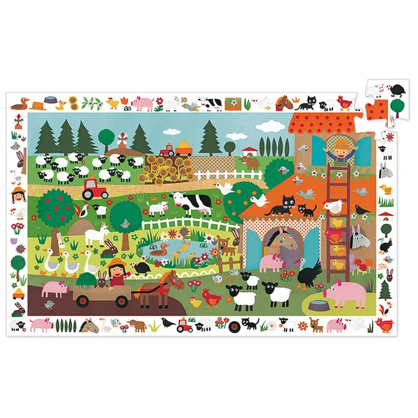 Puzzle La ferme - 35 pcs - FSC MIX