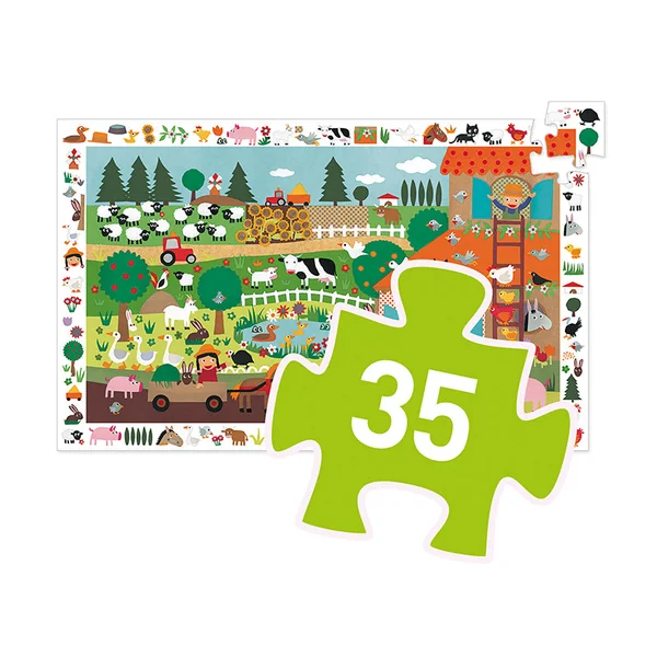 Puzzle La ferme - 35 pcs - FSC MIX