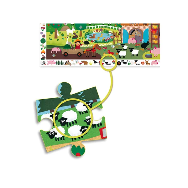 Puzzle La ferme - 35 pcs - FSC MIX