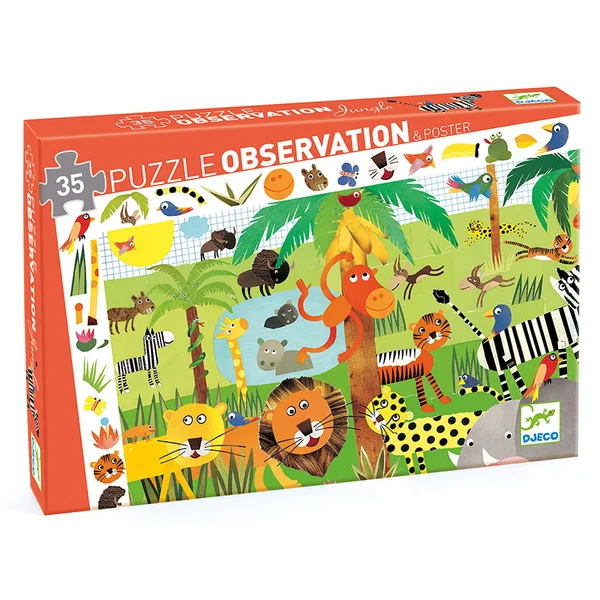 Puzzle La Jungle - 35 pcs