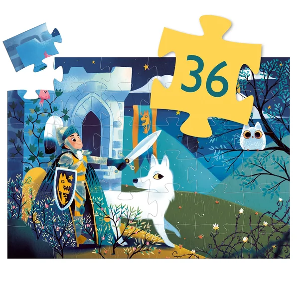 Puzzle le chevalier de la pleine lune - 36 pièces