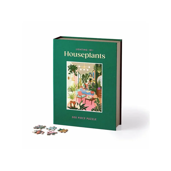 Puzzle Lighting 101 : Houseplants - 500 pièces - Galison