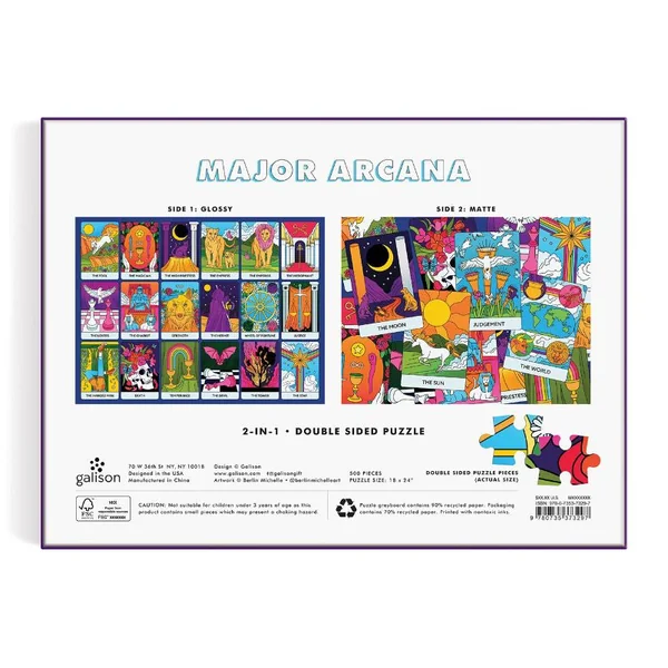 Puzzle Major Arcana - 500 pièces - Galison