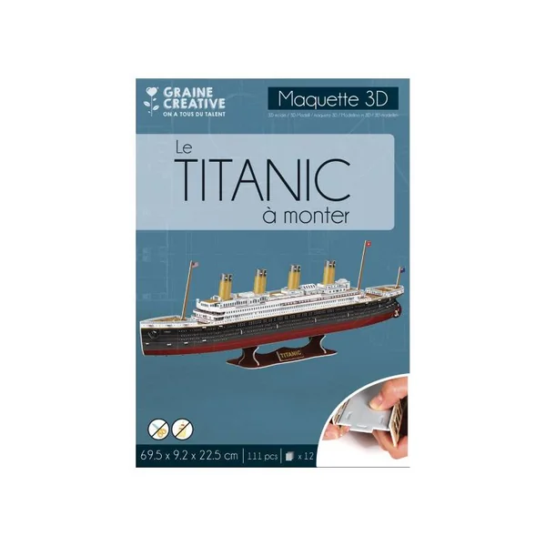 Puzzle maquette - Titanic