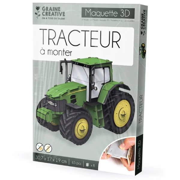 Puzzle maquette - Tracteur