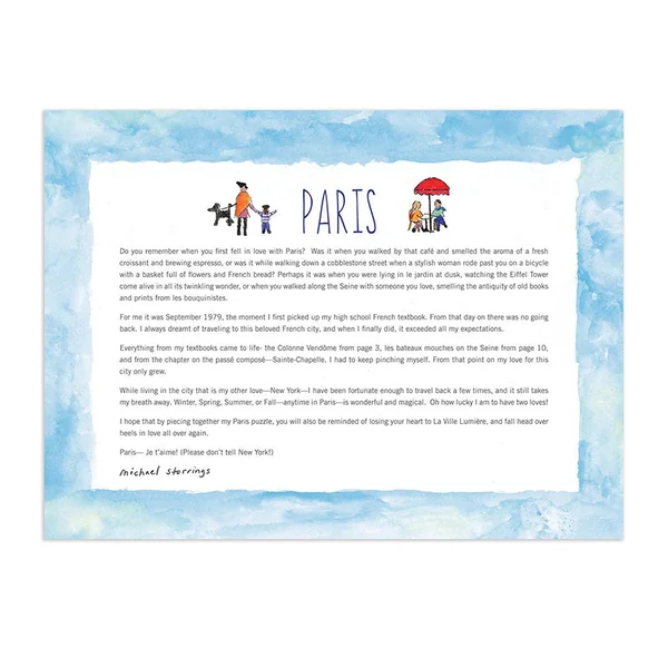 Puzzle Michael Storrings Paris - 1000 pièces