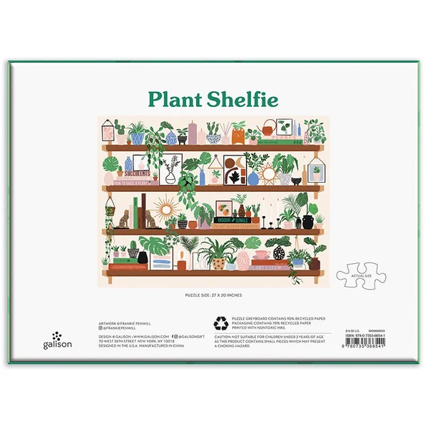 Puzzle Plant Shelfie - 1000 pièces